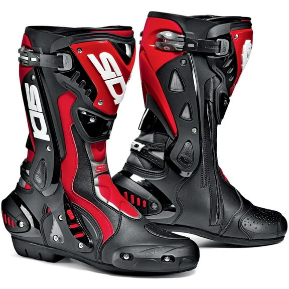 Sidi ST Mens Motorcycle Boots Black/Red 46 EUR
