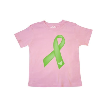 

Inktastic Lime Green Awareness Ribbon Gift Toddler Toddler Girl T-Shirt