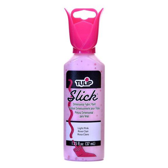 Slick Dimensional Fabric Paint light pink, 1 1/4 oz. (pack of 12)