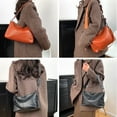 thumbnail image 2 of URSOFINE Large Shoulder Purses for Women Genuine Leather Hobo Bags Trendy Crossbody Purses with 2 Straps, 2 of 7