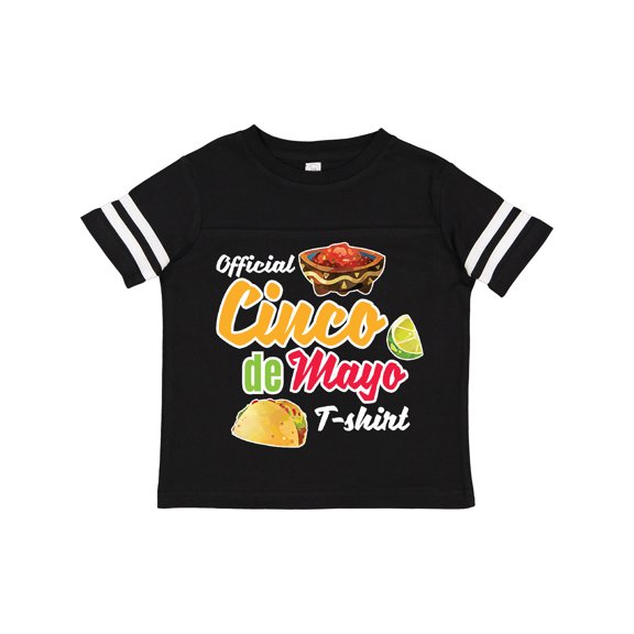 Inktastic Cinco De Mayo Official Tshirt Funny Pun with Taco Salso and Lime Boys or Girls Toddler T-Shirt