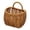 A, variant on Wall Mounted Woven Basket, Imitation Rattan Storage Basket for Kitchen Onion, Garlic, Bathroom, No Punching Hanging Storage with Handle, 1 Basket