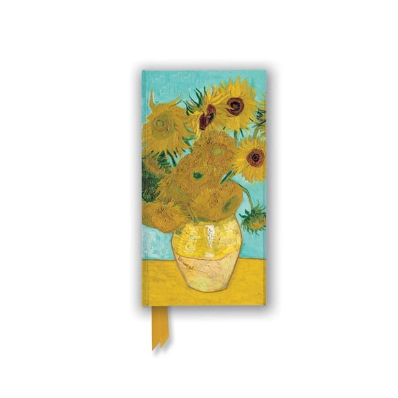 Flame Tree Slimline Journals: Vincent Van Gogh: Sunflowers (Foiled Slimline Journal) (Hardcover)
