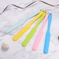 thumbnail image 5 of REGALWOVEN Silicone Spatula Scraper Reusable Non-Stick Spatulas for Epoxy Resin Black/ Red/ Orange, 5 of 6