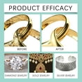 thumbnail image 6 of Foqnuq Jewelry Cleaner Metal Cleaner Rust Remover 100ml Non-Damaging Safe for All Types of Jewelry Efficient Daily Use, 6 of 9