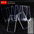 thumbnail image 4 of Para Huawei DIY especial gota transparente acrílico fondo duro borde suave carcasa dura fondo móvil funda crema pegamento, 4 of 5