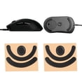 thumbnail image 2 of 2 Set Black Mouse Feet Sticker Mouse Mic Feet Skates Pad 0.6MM For Logitech, 2 of 4
