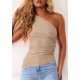 thumbnail image 2 of Musculosa PRETTYGARDEN Mujer Verano 2025 Y2K Un Hombro, 2 of 5