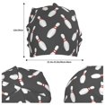 thumbnail image 3 of KLL Bowling Pins Winter Fall Beanie Knit Hats for Men & Women - Warm & Soft Stylish Toboggan Caps for Cold Weather, 3 of 6