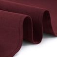 thumbnail image 3 of 60"×102" Seamless 100% Polyester rectangular Tablecloth 25 COLORS Wholesale", (Color: Burgundy), 3 of 9