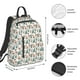 thumbnail image 2 of Balery Winter Woodland Friends Mochila Ligera para Hombres y Mujeres – Resistente y Impermeable, Ideal para la Escuela, el Trabajo, los Viajes y el Uso Diario, 2 of 7