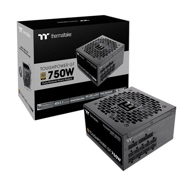 Thermaltake Toughpower GT 750W 80 Plus Gold Certified Internal Power Supply Unit