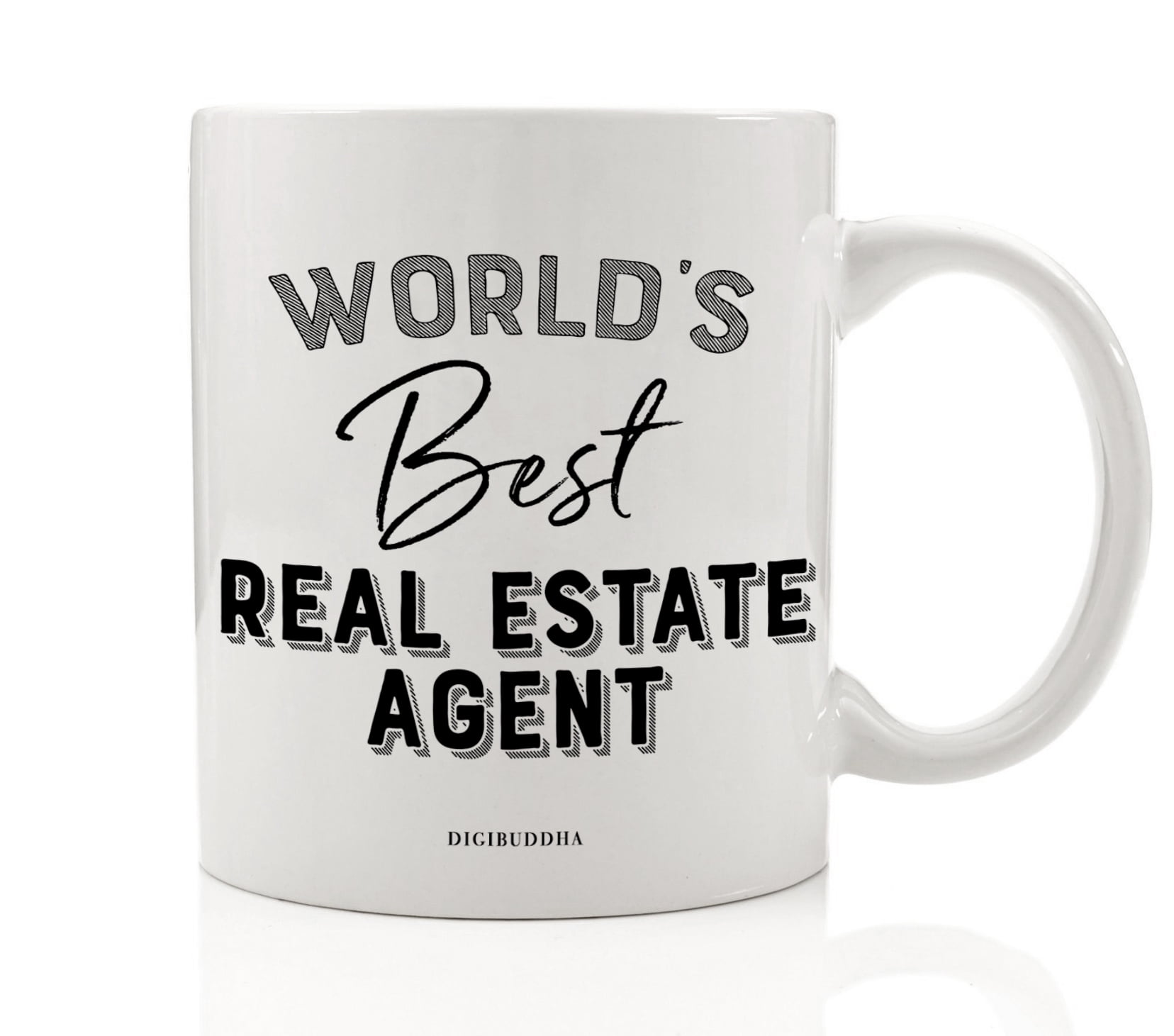 World's Best Real Estate Agent Mug Gift Idea Property Broker Buy Sell