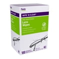 thumbnail image 1 of Toallitas para lentes Flents Wipe 'N Clear, prehumedecidas, 100 unidades, 1 of 5
