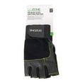 thumbnail image 3 of Gants de musculation PRO GoZone – Style protège-poignets – G/TG – Noir/vert citron, 3 of 4