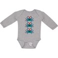 thumbnail image 3 of Inktastic Blue Crab Lover Boys or Girls Long Sleeve Baby Bodysuit, 3 of 5