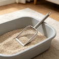 thumbnail image 5 of Kitty Litter Scoop, Stainless Steel Litter Shovel, Heavy Duty Metal Mesh Waste Collector with Deep Slot Non Stick Design, 5 of 6