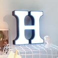 thumbnail image 1 of Customizable LED Alphabet Wall Light - Spell Any Message for Parties & Home Decor (26 Letters, Battery Powered), 1 of 6