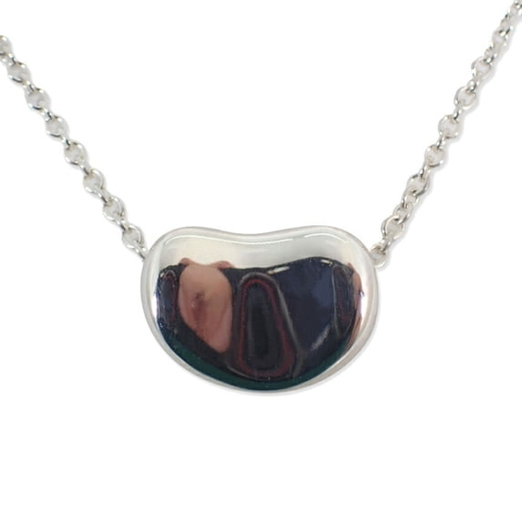 Pre-Owned TIFFANY 925 Bean Pendant Necklace