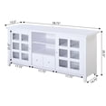 thumbnail image 5 of Pemberly Row 60" TV Stand Entertainment Console in White, 5 of 6