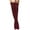 Wine, variant on HNMKIU Elegant Lace Knit High Thigh Stockings for Women and Girls Long Warm Knee Socks Over The Knee Thermal Stockings Black,One Size