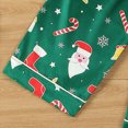 thumbnail image 4 of TOWED22 Kids Christmas Pajamas Girls Button Down Shirt & Pants Cute Toddler Xmas Pajama Set Sleepwear,3-4 Y, 4 of 7