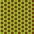 thumbnail image 1 of Ahgly Tapis d'Intérieur Lavable en Machine Carré Rouge Safran, 5 Pieds Carré, 1 of 7