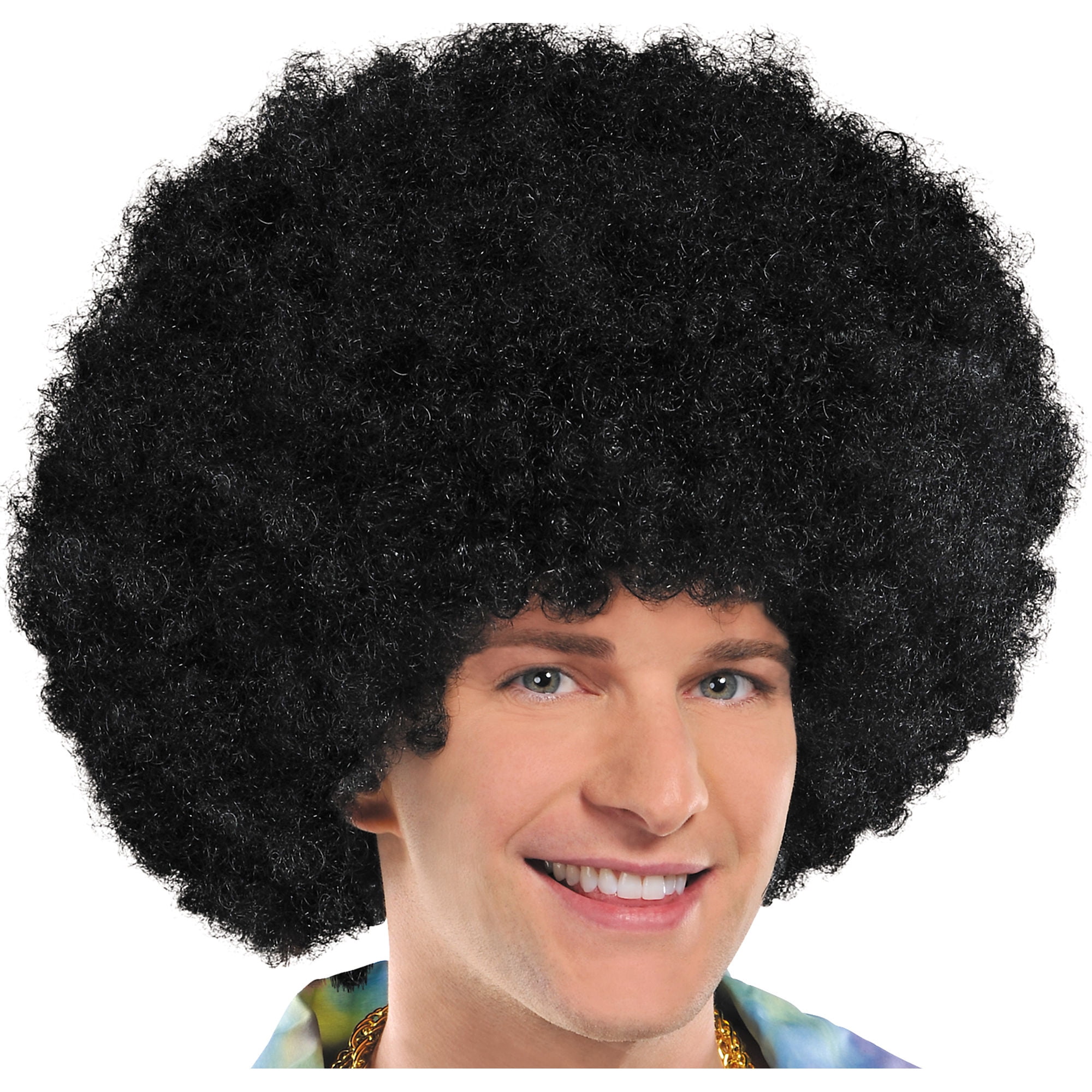 black afro wig costume