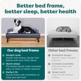 thumbnail image 6 of FurHaven Pet Products Bed Frame for Pet Beds - Gray Wash, Large, 6 of 8