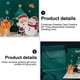 thumbnail image 3 of Tarjeta de Navidad Tarjeta estéreo Tarjeta de felicitación navideña Tarjeta de agradecimiento escrita a mano, 3 of 5