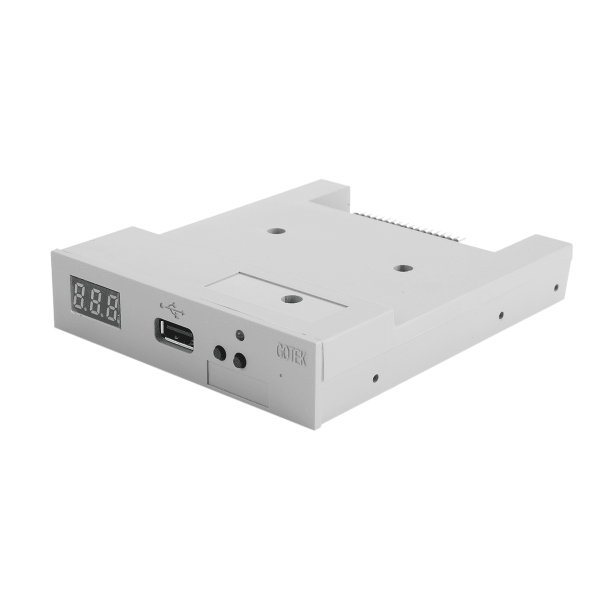 3X Version SFR1M44-U100K USB Emulator Gray 3.5In 1.44MB USB SSD Floppy Drive Emulator for Electronic Keyboard