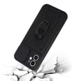 thumbnail image 4 of For iPhone SE 3 (2022) SE/8/7 ELITE Camera Push Magnetic Ring Stand Hybrid Case Cover - Black, 4 of 7