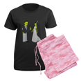 thumbnail image 5 of CafePress - Frankenstein & Bride - Women's Short Sleeve Print T-Shirt and Pants Dark Cotton Pajama Set, 5 of 7