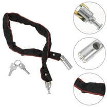 SEWOART Lightweight Black Cable Lock with Canvas Coating for Bike Anti Theft