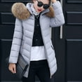 thumbnail image 5 of Women's Solid Color Quilted Puffer Jacket Winter Coats For Women Fashion Mid Length Padded Bubble Coat, 5 of 5