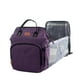 thumbnail image 5 of Mochila Pañalera ISADEN Debug con Cambiador Cuna Morado, 5 of 7
