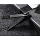 thumbnail image 4 of Juego de cortaúñas de acero inoxidable negro mate (3 piezas) para hombres y mujeres (negro), 4 of 4