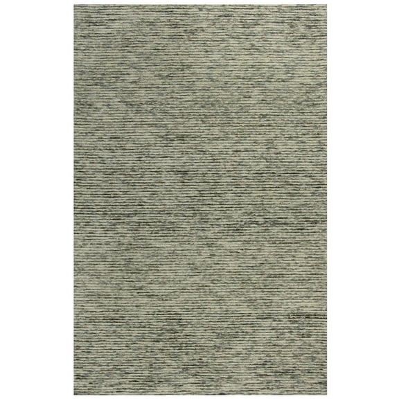 Rizzy Rugs Berkshire Area Rug BKS102 Gray Lines Bars 8' 6" x 11' 6" Rectangle