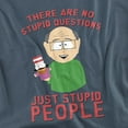 thumbnail image 2 of South Park No Stupid Questions Unisex Adult T-Shirt, Slate, 2X-Large, 2 of 6