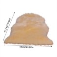 thumbnail image 3 of Big Sale ! Huayishang Carpet,Polyester Carpet,Solid Color Plush Rug Office Home Fluffy Area Rug Bedroom Soft Furry Durable Rug, 3 of 7