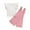Pink, variant on Odeerbi Baby Boy Girl Clothes Toddler Outfit Summer Flying Sleeve Strip Top Bib Two-piece Set Children's Clothing Yellow