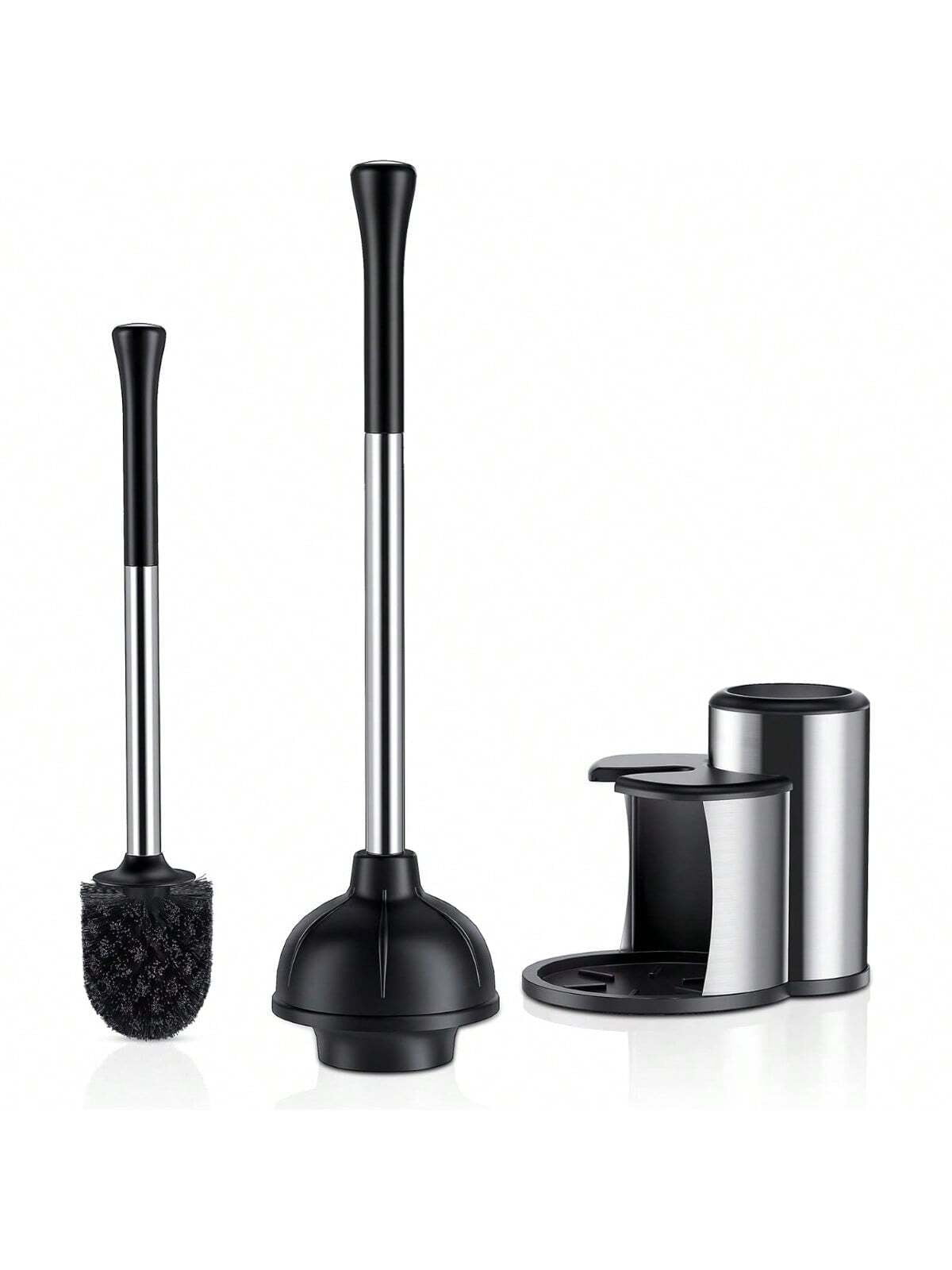 Plunger and brush set discount