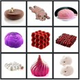 thumbnail image 3 of Bakeware sets style 4 art cake decorating mold 3d silicone molds baking tools for heart round cakes chocolate (HTOOQ), 3 of 5