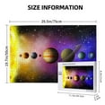 thumbnail image 4 of Sikiie Planets And Stars Puzzle, Jigsaw Puzzles, Jigsaw Puzzles 1000 Pieces, Custom Jigsaw Puzzle for Adults (29.5×19.7in, Horizontal), 4 of 9