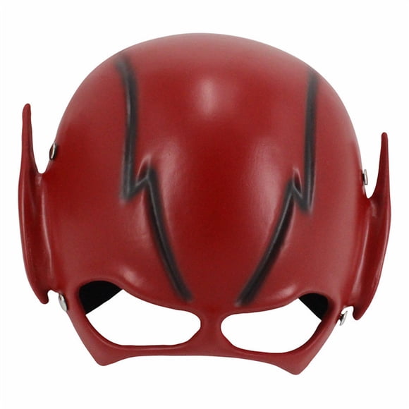 Máscara de Halloween con destellos para cosplay, espeluznante casco de resina