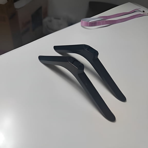 LAMIRO Universal TV Stand Legs With Screws Replacement TV Feet Smart TVs Tabletop Base Stand Legs TV Pedestal Stand Mount Leg For Living Room Bedroom