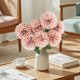 thumbnail image 2 of Lekihaqq Artificial Ball Chrysanthemum Silk Flowers Wedding Centerpieces Fake Bouquet Home Decor, 2 of 7