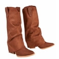 thumbnail image 3 of Bota Vaquera Larga Para Mujer CASTALIA 002-37 Madera, 3 of 3