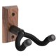 thumbnail image 1 of Soporte De Pared Para Guitarra, Ganchos Para Colgar Guitarras, Soportes Para Guitarras Acústicas Y Eléctricas, Bajo, Banjo, Mandolina, Base De Madera De Nogal Negro De Veintico., 1 of 5