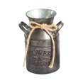 thumbnail image 1 of Vintage Retro Shabby Iron Milk Pot Garden Plating Flor Florero Pot Decor1pcsbrown JAMW Sencillez, 1 of 3